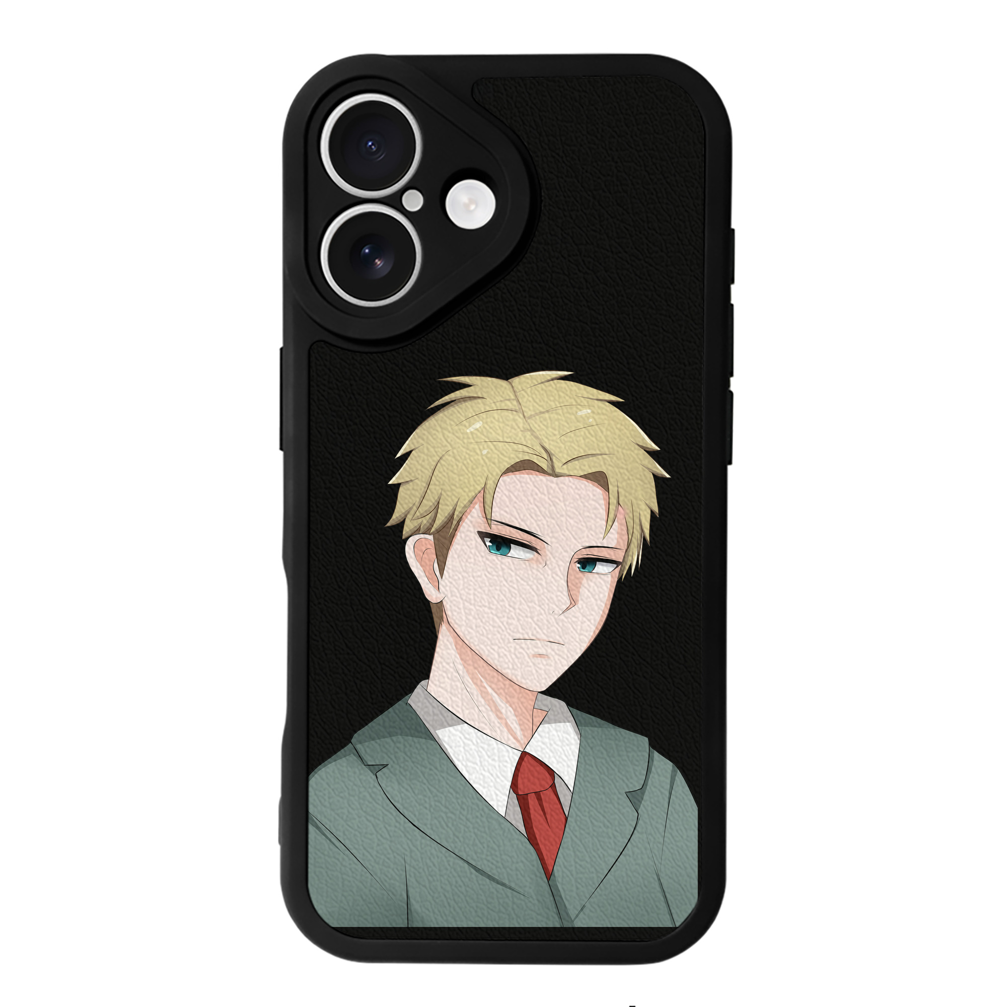 （画像用） SPY×FAMILY间谍家家酒 【iPhone 16シリーズ対応】シリコンスマホケース（レザー調） 材質：シリコン